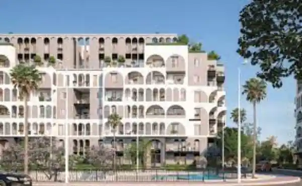 ميدتاون سكاي دور ارضي بحديقة 3 غرف نوم